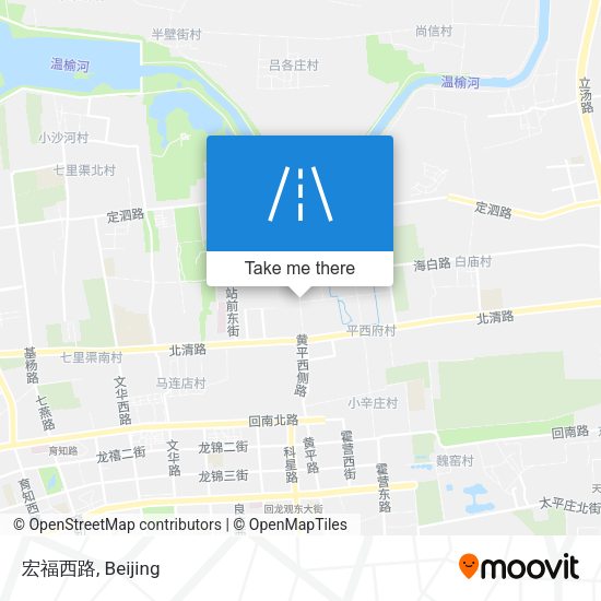 宏福西路 map