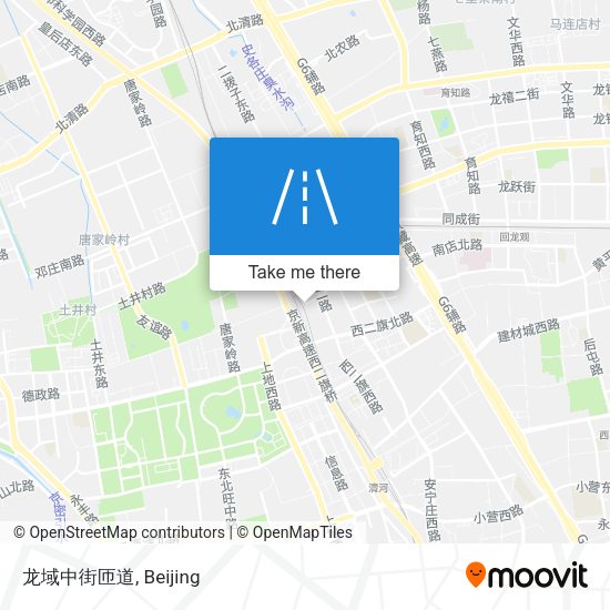龙域中街匝道 map