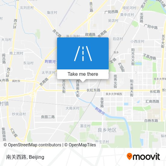 南关西路 map