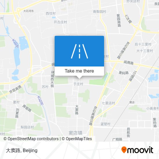 大窦路 map