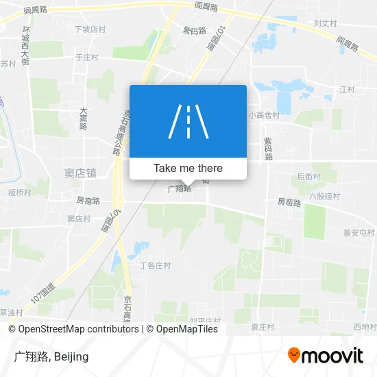 广翔路 map