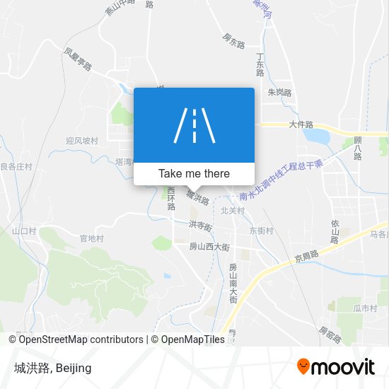 城洪路 map