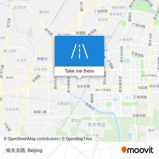 南关东路 map