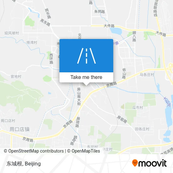 东城根 map