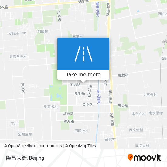 隆昌大街 map