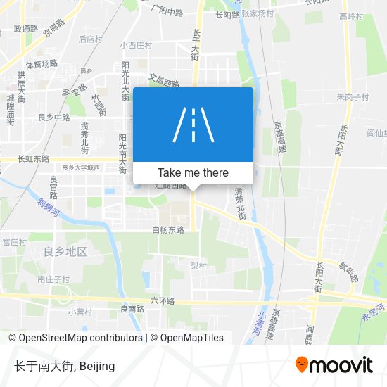 长于南大街 map