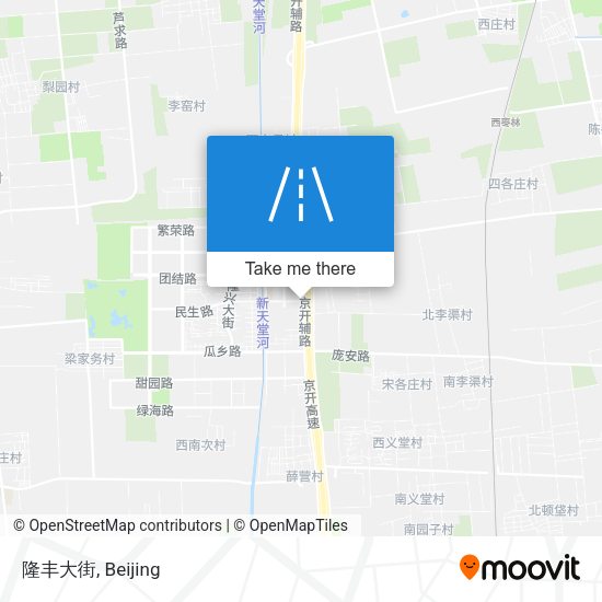 隆丰大街 map