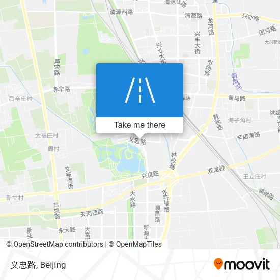 义忠路 map