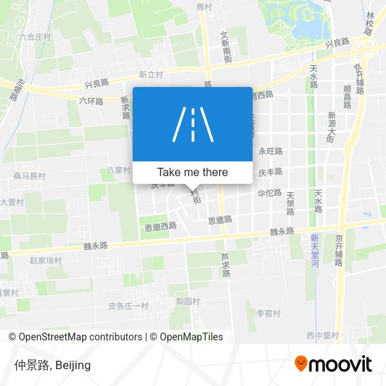仲景路 map