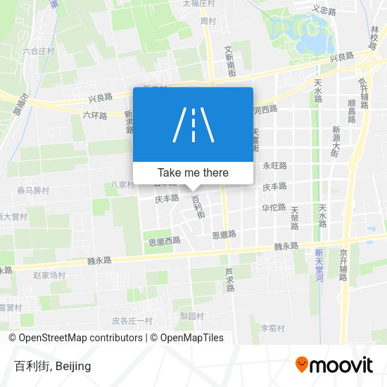 百利街 map