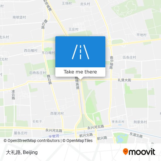 大礼路 map