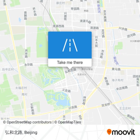 弘和北路 map