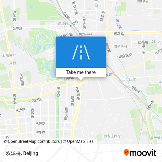 双源桥 map