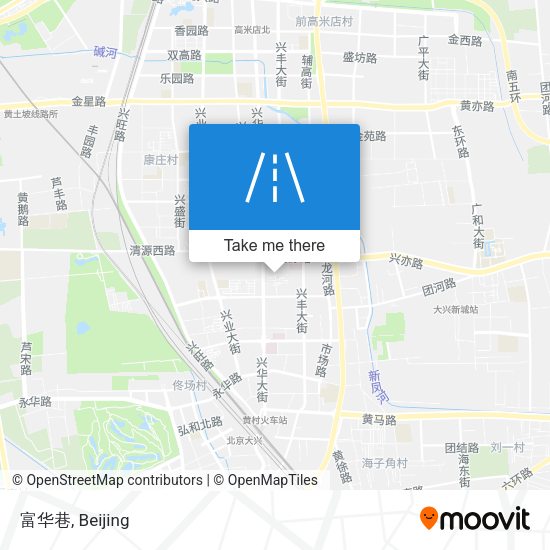 富华巷 map