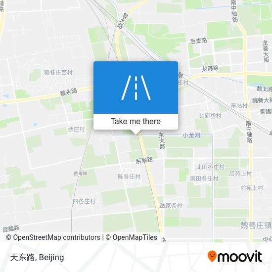 天东路 map