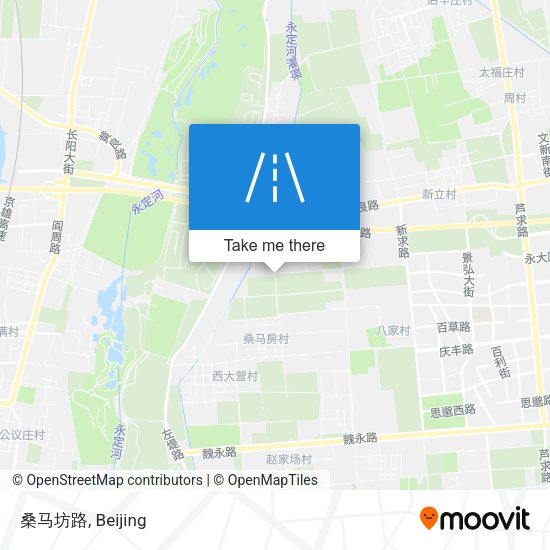 桑马坊路 map