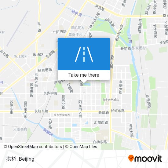 拱桥 map