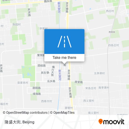 隆盛大街 map