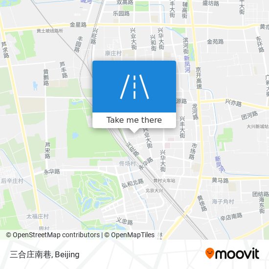 三合庄南巷 map