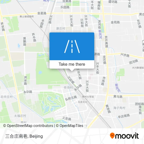 三合庄南巷 map