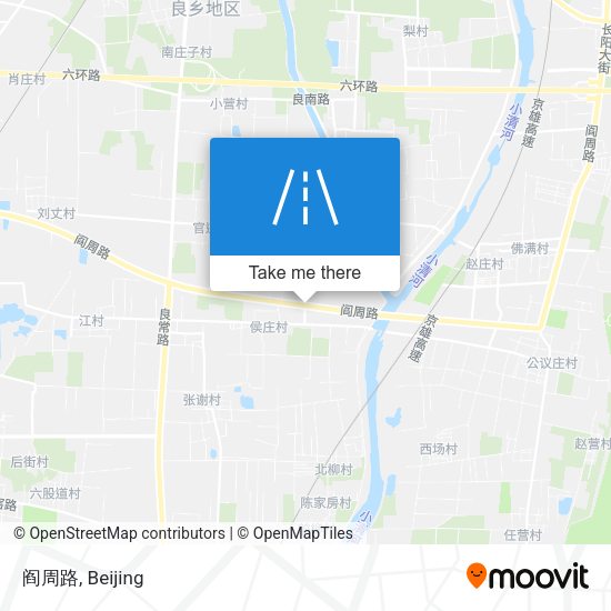 阎周路 map