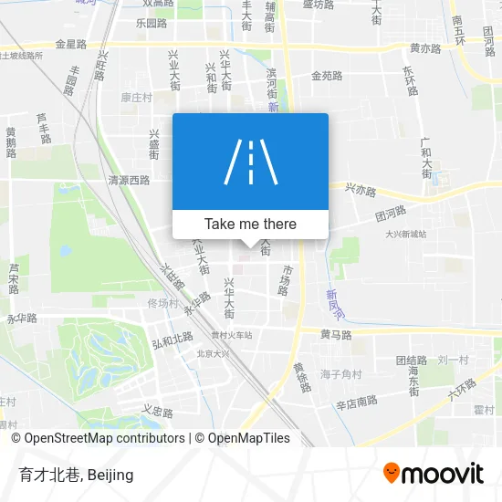 育才北巷 map