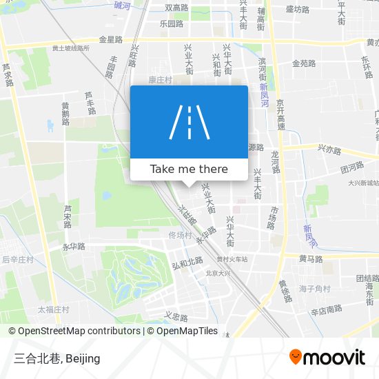 三合北巷 map