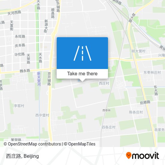 西庄路 map