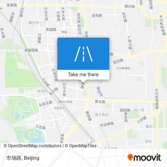 市场路 map
