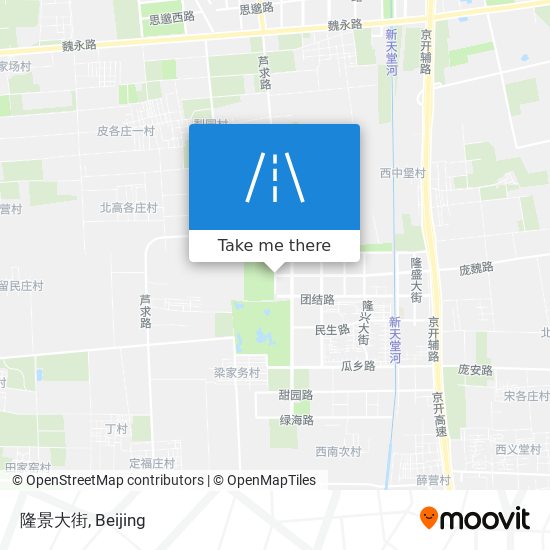 隆景大街 map
