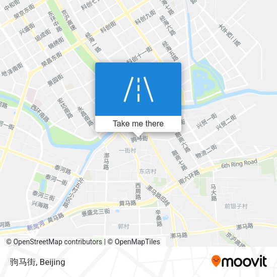 驹马街 map