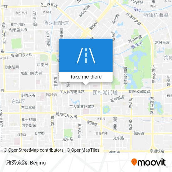 雅秀东路 map