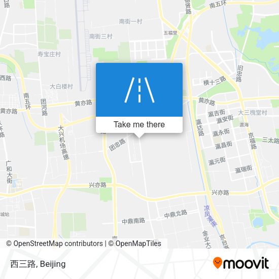 西三路 map