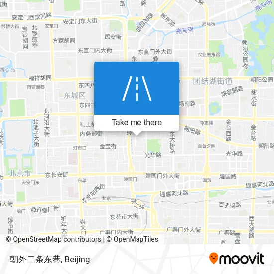 朝外二条东巷 map