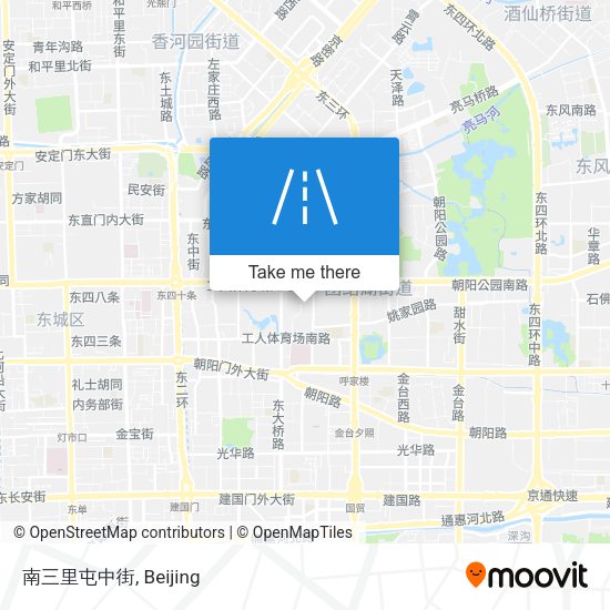 南三里屯中街 map