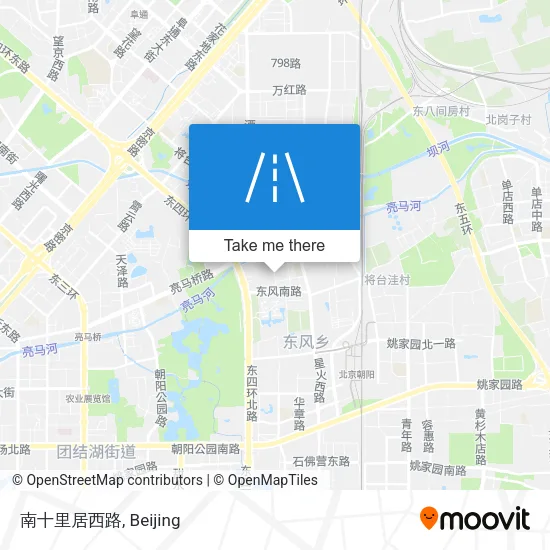 南十里居西路 map