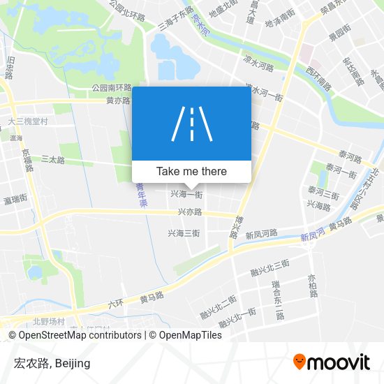 宏农路 map