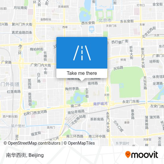 南华西街 map