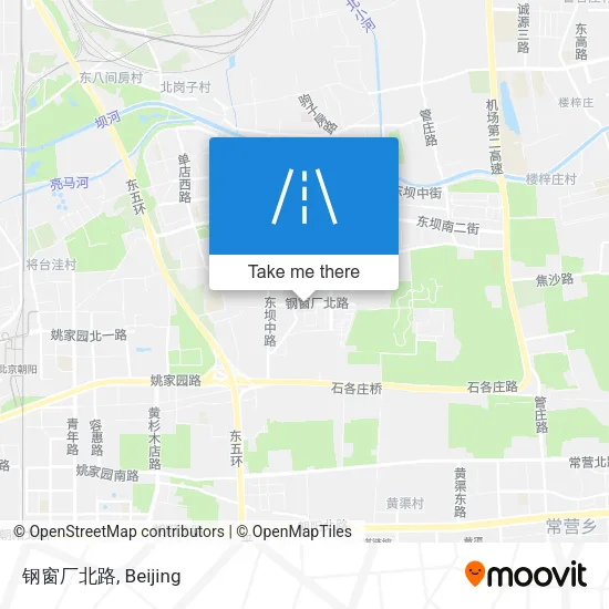 钢窗厂北路 map