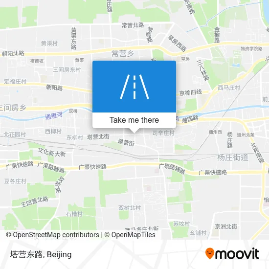 塔营东路 map
