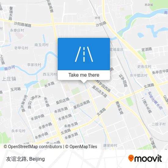 友谊北路 map
