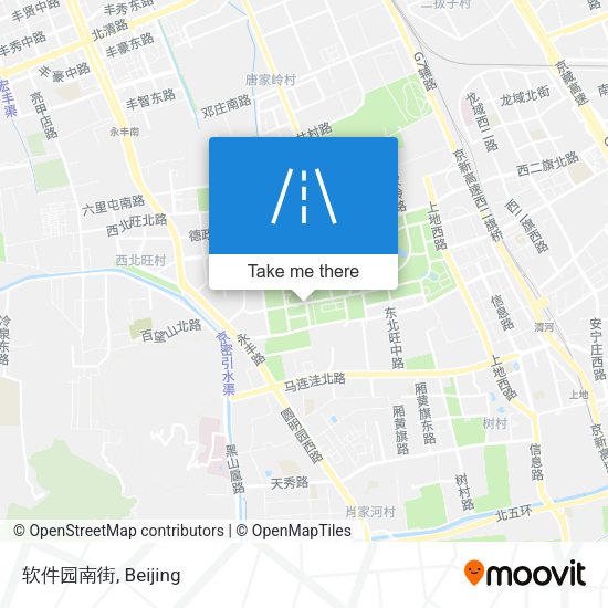 软件园南街 map