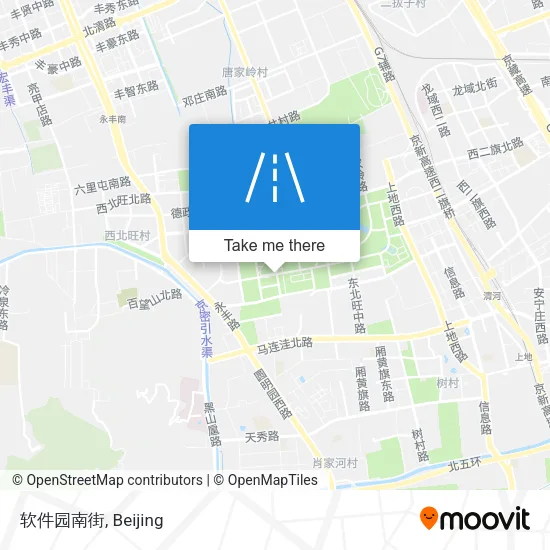 软件园南街 map
