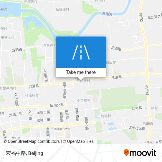宏福中路 map