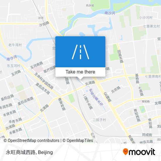 永旺商城西路 map