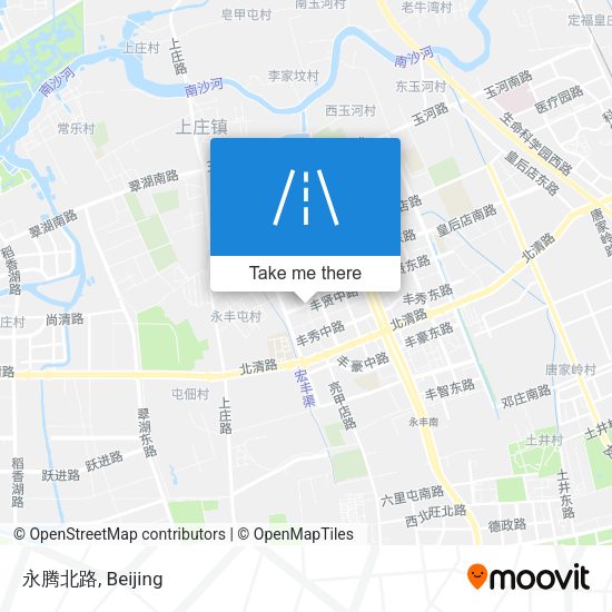 永腾北路 map