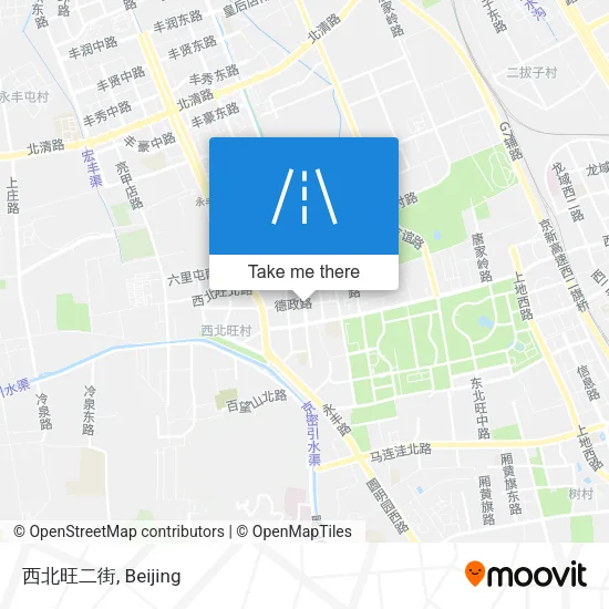 西北旺二街 map