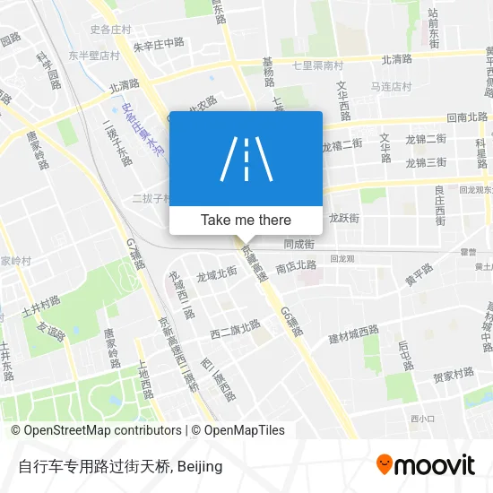 自行车专用路过街天桥 map