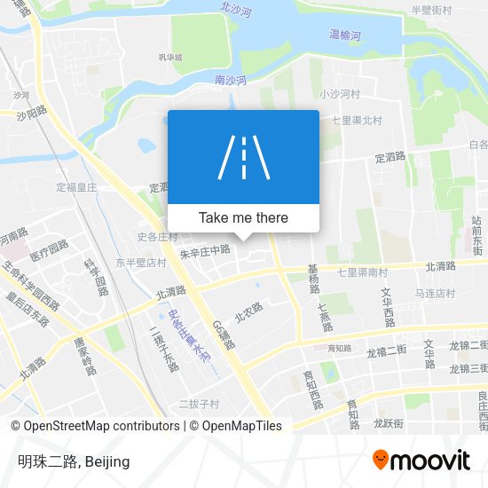 明珠二路 map