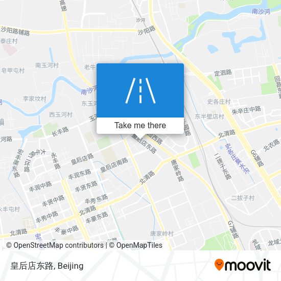 皇后店东路 map